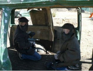 Refugio de paintball